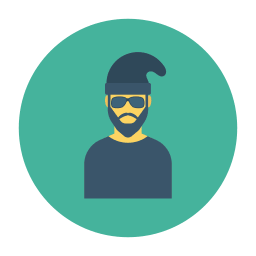 Thief man robber thief icon