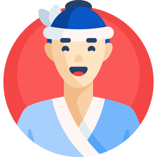 Man social avatar japanese icon Man social avatar japanese icon