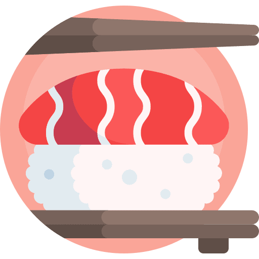 Nigiri nigiri fish sushi icon Nigiri nigiri fish sushi icon