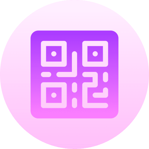 Qr code technology barcode ui icon