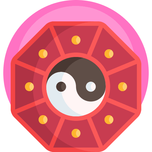 Yin yang balance shapes and symbols taoism icon Yin yang balance shapes and symbols taoism icon