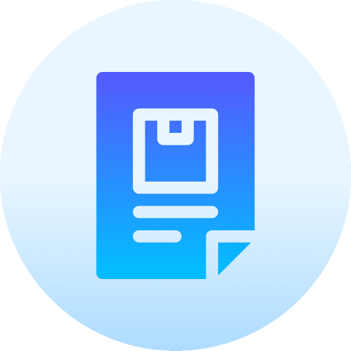 Delivery box shipping and delivery file document icon Delivery box shipping and delivery file document icon