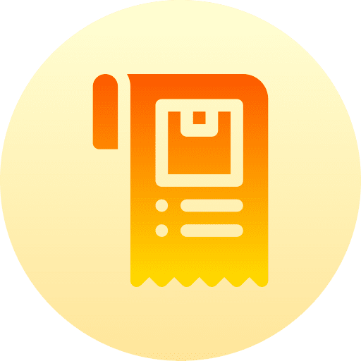 Bill shipping delivery payment icon Bill shipping delivery payment icon