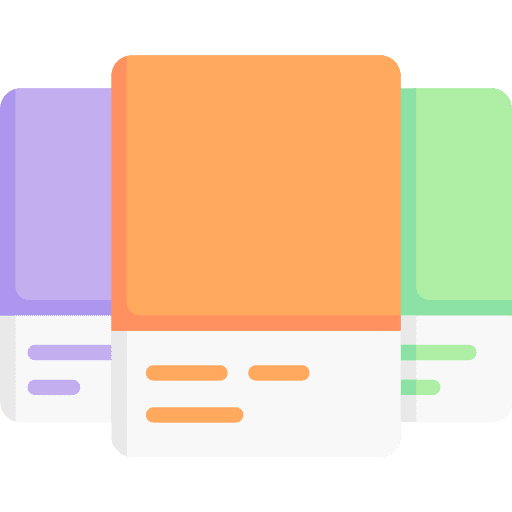 Color card design colors icon Color card design colors icon
