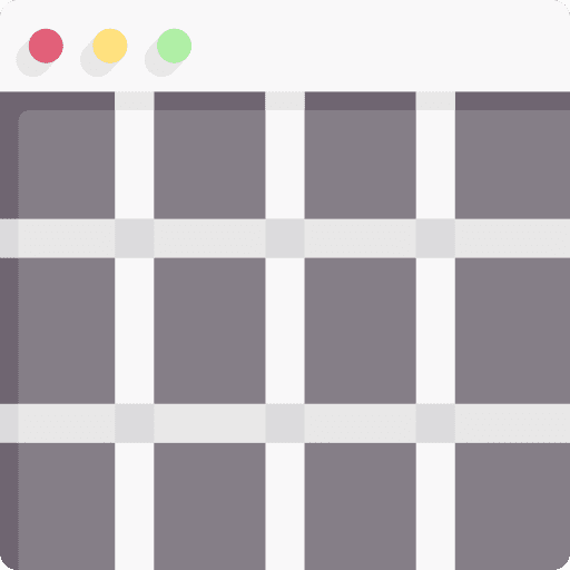 Grid drop leaf table web grids icon Grid drop leaf table web grids icon