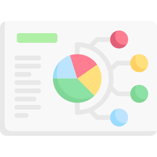 Infographics document business infographic icon