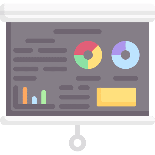 Presentation statistics presentation analytics icon Presentation statistics presentation analytics icon
