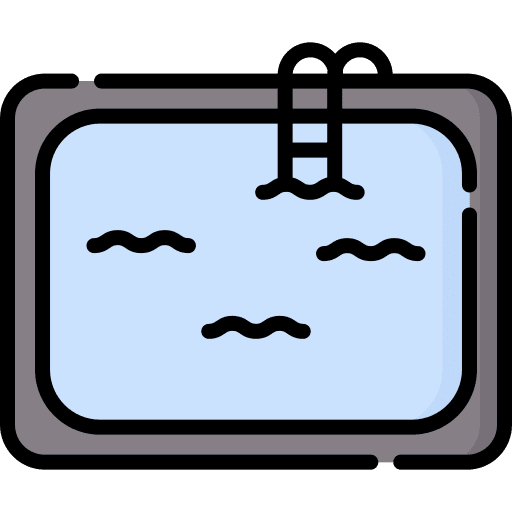 Swimming pool ladder water sport relax icon Swimming pool ladder water sport relax icon