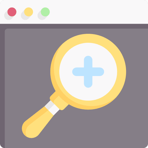 Zoom in loupe lens multimedia icon Zoom in loupe lens multimedia icon