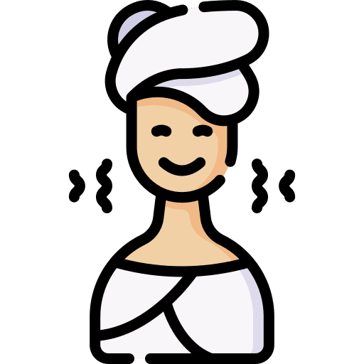 Spa relax wellness confort icon Spa relax wellness confort icon