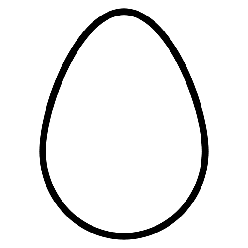 Egg protein egg food icon