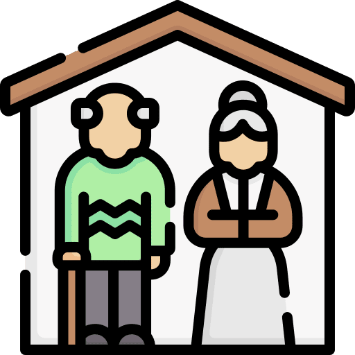 Nursing home elderly grandpa nursing home icon