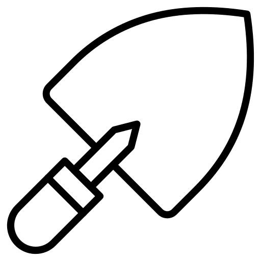 Shovel shovel tool construction and tools icon