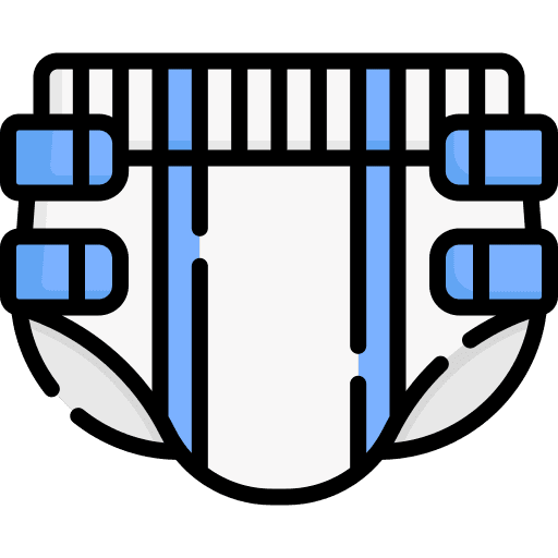 Diaper nappy hygiene hygienic icon