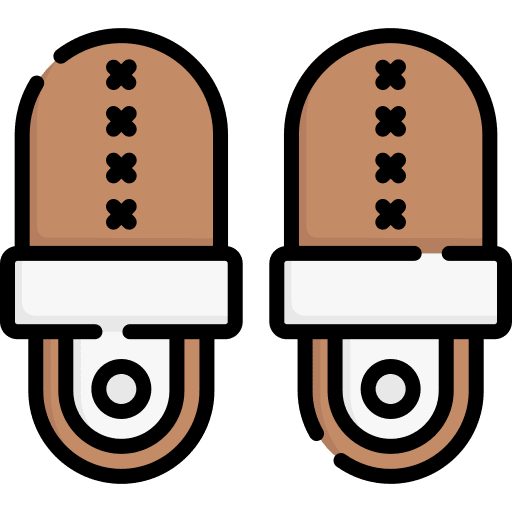 Slippers fashion sandals holiday icon