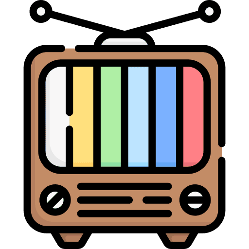 Television technologies tu tv channel icon
