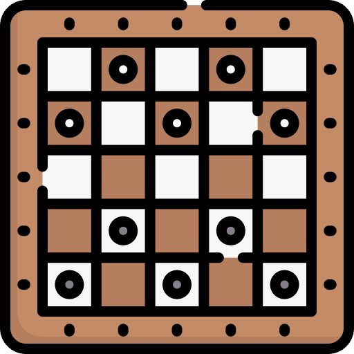 Checkers checker entertainment gaming icon