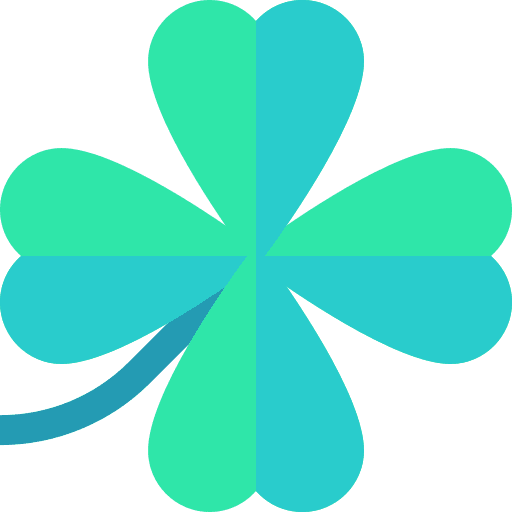 Clover nature plant holidays icon