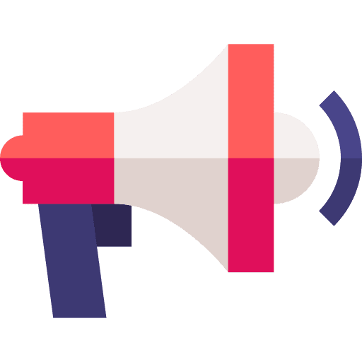Megaphone commerce and shopping e-commerce business and finance icon Megaphone commerce and shopping e-commerce business and finance icon