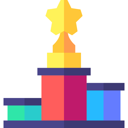 Podium winner best award icon Podium winner best award icon