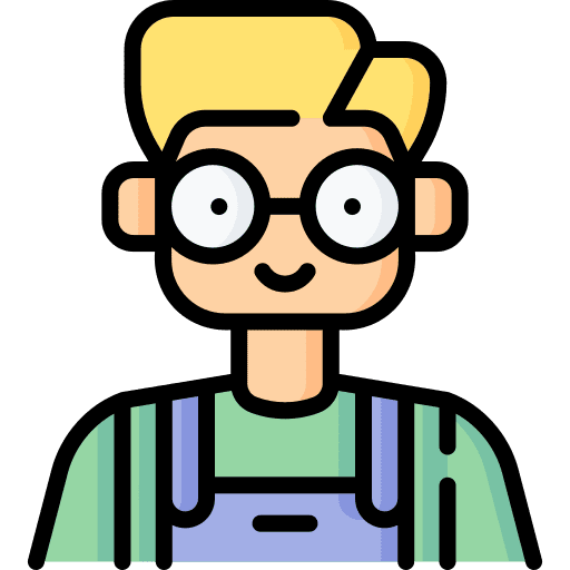 Cousin eyeglasses cousin user icon