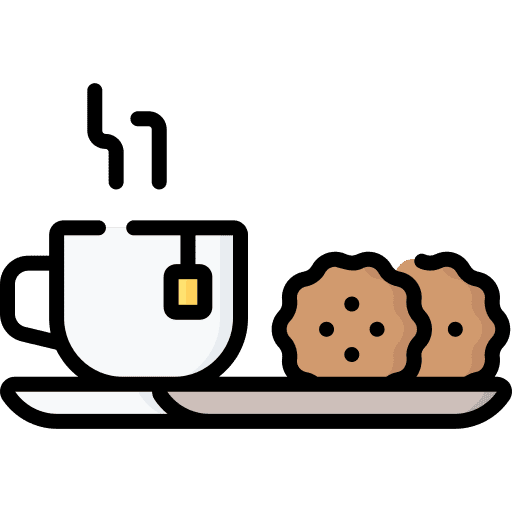 Chill biscuit snack mug icon Chill biscuit snack mug icon