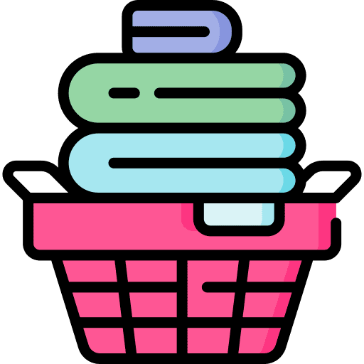 Laundry basket furniture and household clean housework icon Laundry basket furniture and household clean housework icon