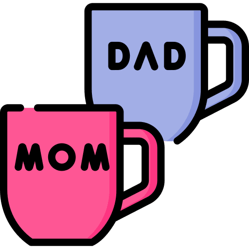 Mug family father food and restaurant icon Mug family father food and restaurant icon