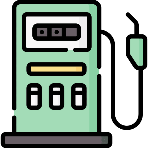 Gas station transportation transport gas station icon