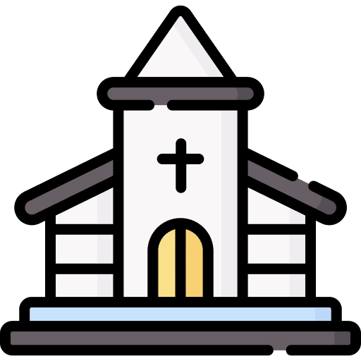 Church building church architectonic icon