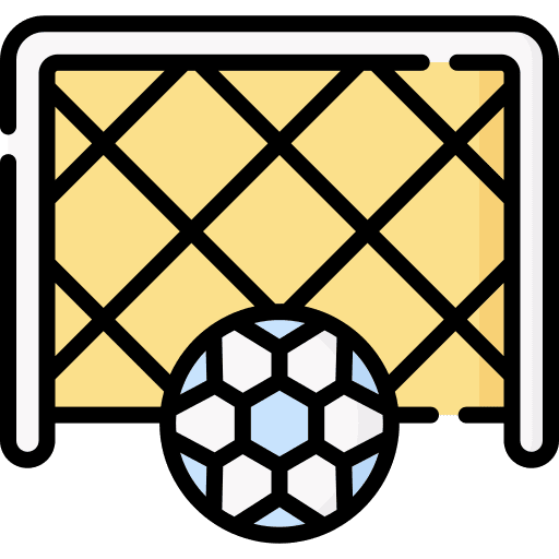 Football field ball football field sports and competition icon
