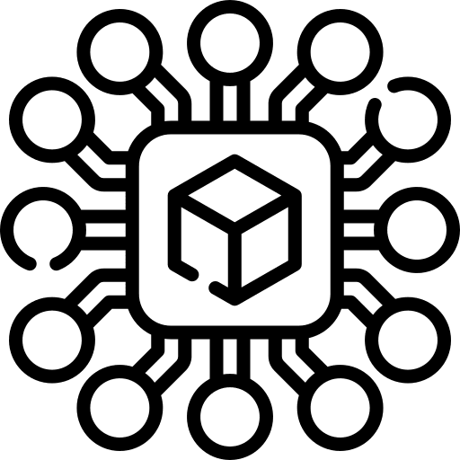 Digital digital development product icon