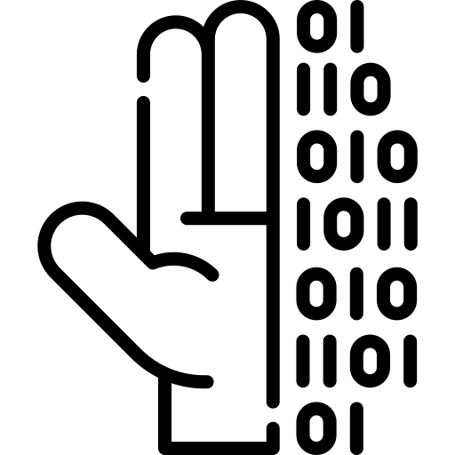 Digitalization touch screen interactive interaction icon