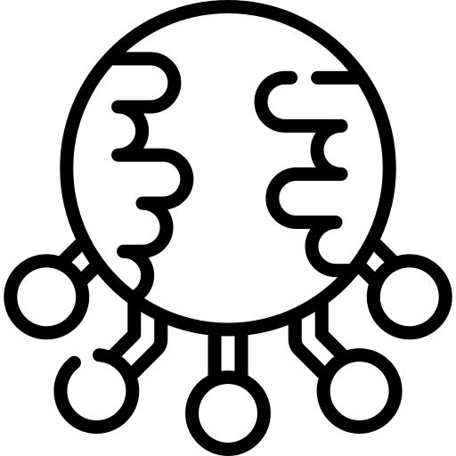 Globalization network electronics digitalization icon Globalization network electronics digitalization icon