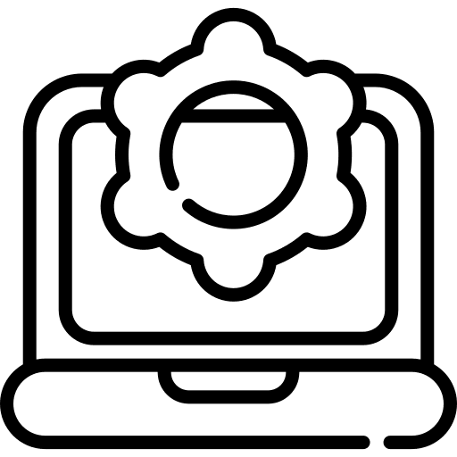 Settings cogwheel settings configuration icon Settings cogwheel settings configuration icon
