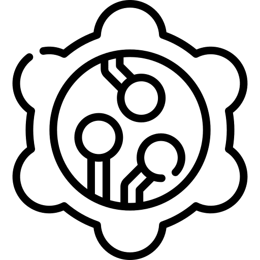 Settings computing electronics gear icon Settings computing electronics gear icon