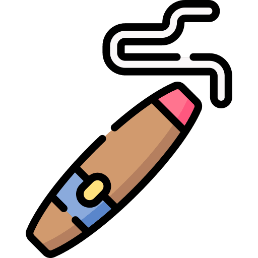 Cigar smoke cigar addiction icon Cigar smoke cigar addiction icon