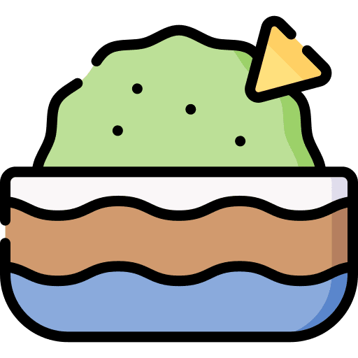 Guacamole guacamole snack food and restaurant icon Guacamole guacamole snack food and restaurant icon