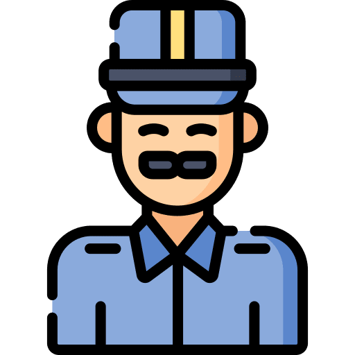 Policeman man policeman security guard icon Policeman man policeman security guard icon