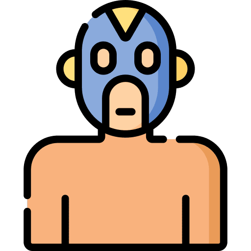 Wrestler avatar mexican mask icon Wrestler avatar mexican mask icon