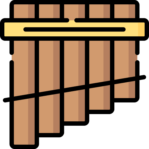 Zampona music and multimedia musical instrument traditional icon Zampona music and multimedia musical instrument traditional icon
