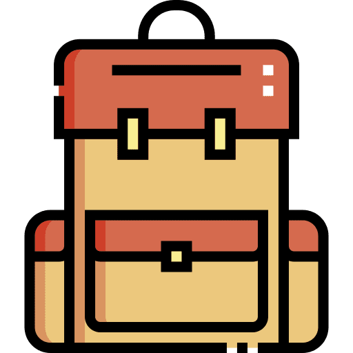 Backpack backpack luggage camping icon Backpack backpack luggage camping icon