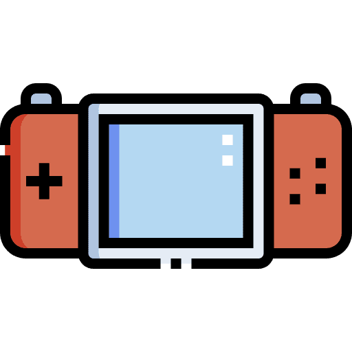 Game console video game portable gamepad icon Game console video game portable gamepad icon