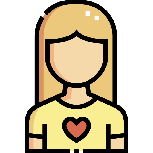 Girl child avatar kid and baby icon Girl child avatar kid and baby icon