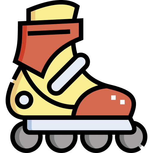 Rollerskate skates rollerskate sport icon Rollerskate skates rollerskate sport icon
