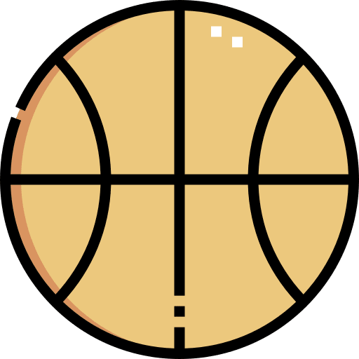 Basketball sports sports and competition equipment icon Basketball sports sports and competition equipment icon