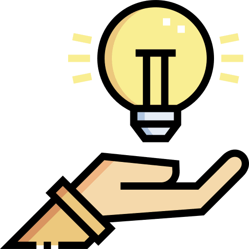Idea marketing innovation idea icon Idea marketing innovation idea icon