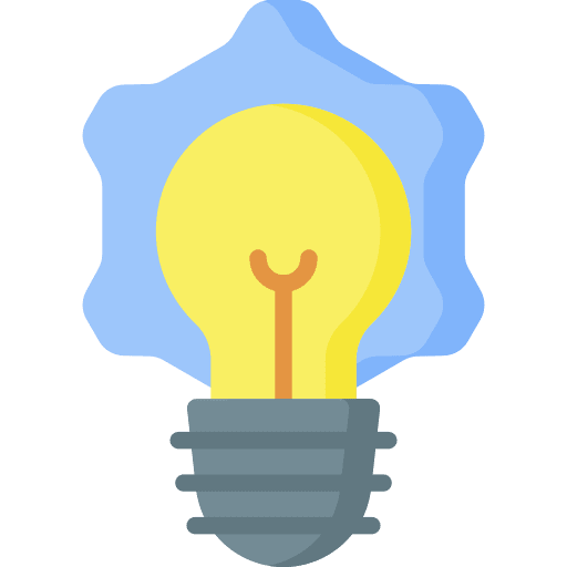 Development gear development idea icon