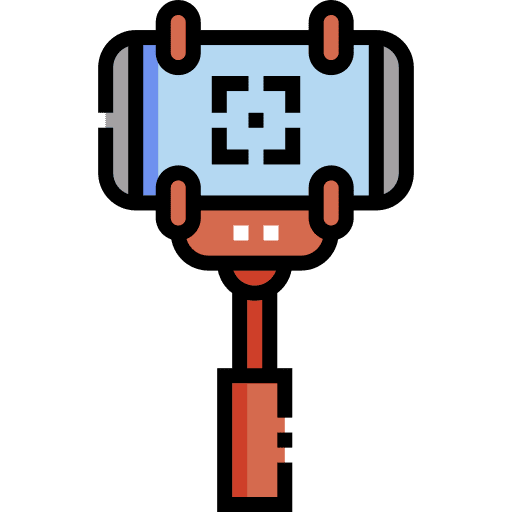 Selfie stick hobbies and free time mobile phone smartphone icon Selfie stick hobbies and free time mobile phone smartphone icon