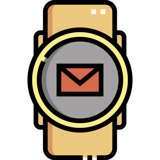 Smartwatch electronics communications ui icon Smartwatch electronics communications ui icon